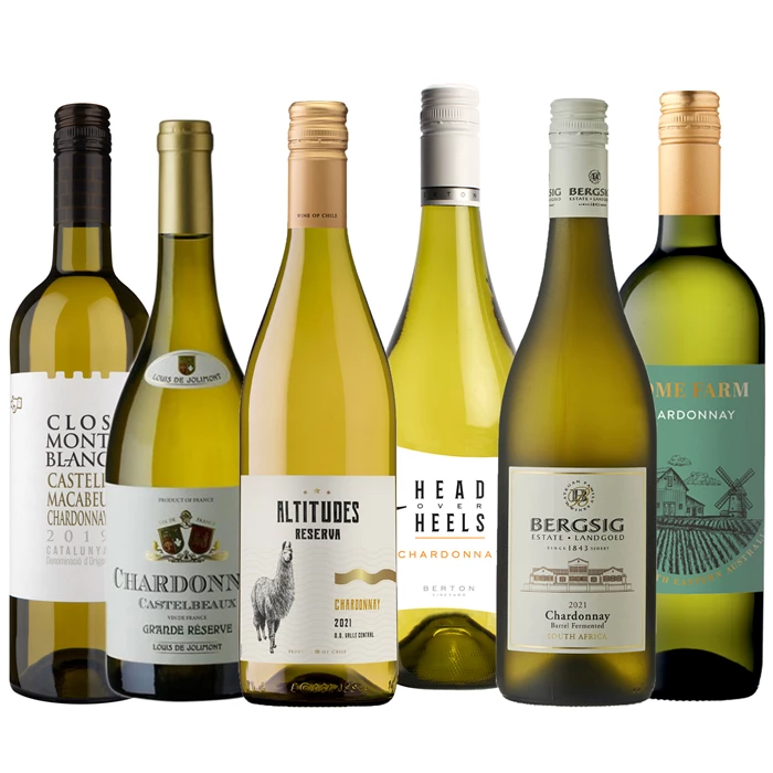 The Chardonnay Wine Case of 6 - Fast Shipping